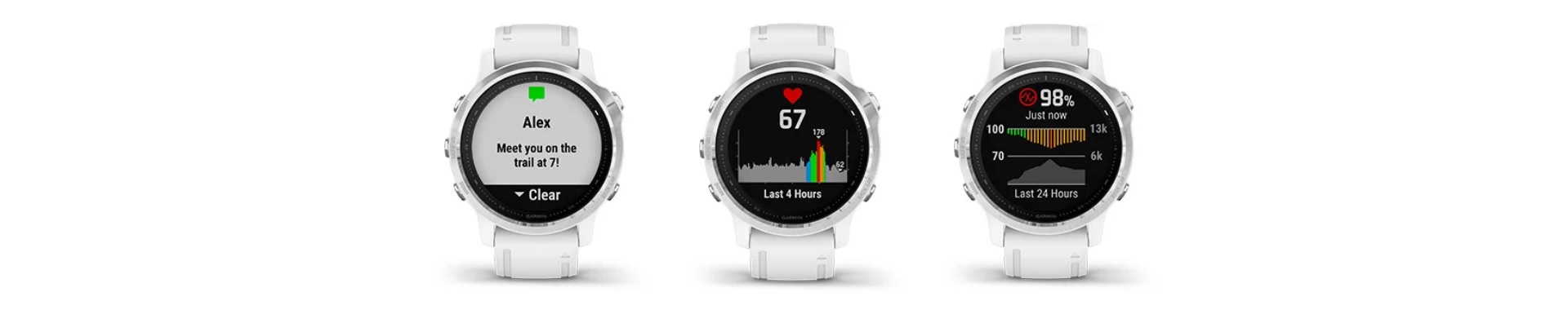 Garmin Fenix 6S Acero Inoxidable Foto 3 en artikulos.co