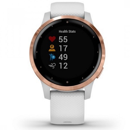 Garmin Vivo Active 4S Blanco con Hebilla Goldrose en ARTIKULOS.CO