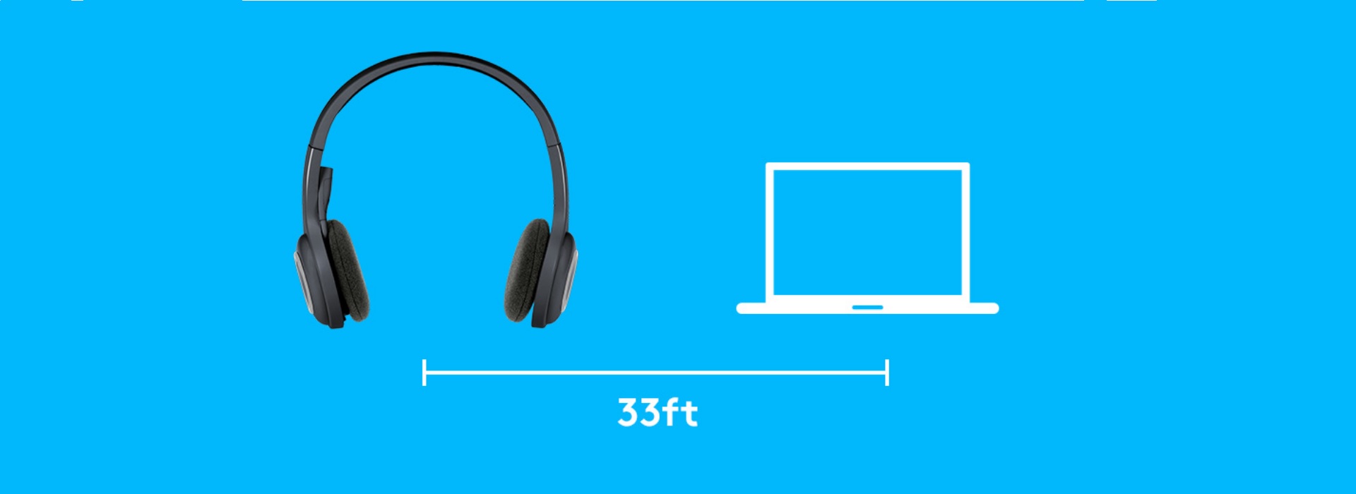 Logitech H600 Wireless Headset Audífonos en artikulos.co