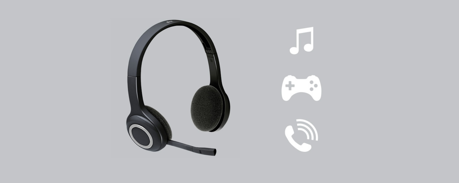 Logitech H600 Wireless Headset Audífonos en artikulos.co Foto 2